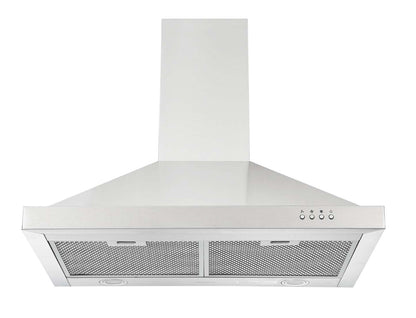 Ancona WRRV430 30 Hotte de cuisine pyramidale murale à évacuation arrière - AN-1595 | Hotte de cuisinière murale de style pyramidal Ancona de 30 po à ventilation arrière - AN-1595 | D77GFH8I