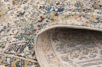 Tapis Bolivar Yalameh Bleu -Ivoire - 5'0 x 8'0|Carpette Bolivar Yalameh bleu -ivoire - 5 pi 0 pox 8 pi 0 po| D29BOZ6U