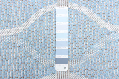 Tapis Neisha Abstract bleu clair 201,8 x 290,9 cm | D86FPGR7