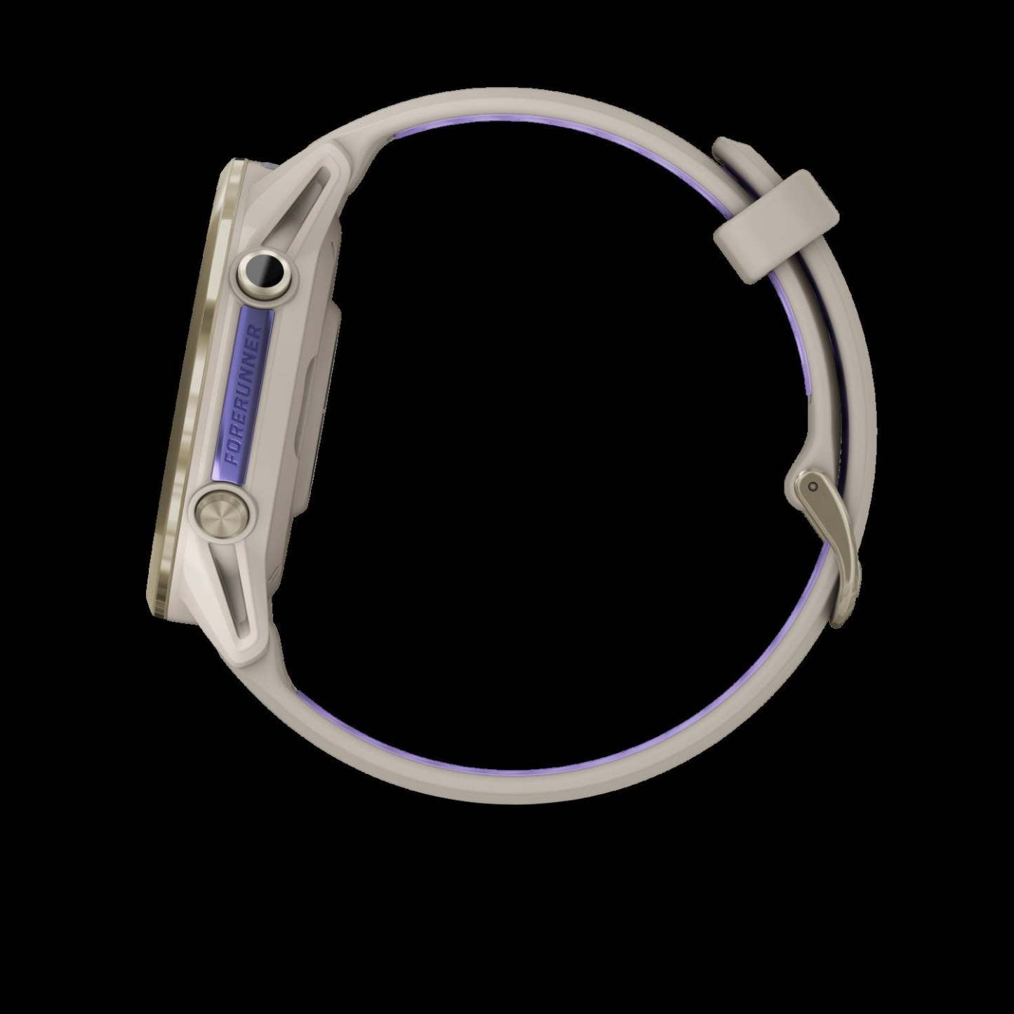 Garmin Forerunner 970 Montre Intelligente 47mm, Amoled, Titane Or Doux, Gris Français/indigo, Suivi de Course GPS, Batterie de 15 jours