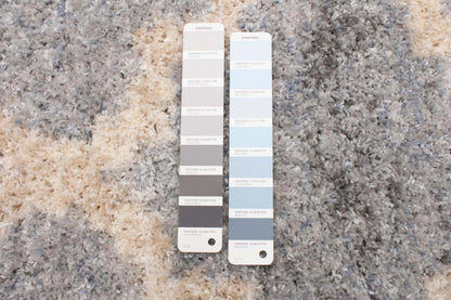 Tapis gris Dimity – 6'7 x 9'6| Tapis Dimity grise - 6 pi 7 po x 9 pi 6 po|D86FMDPP