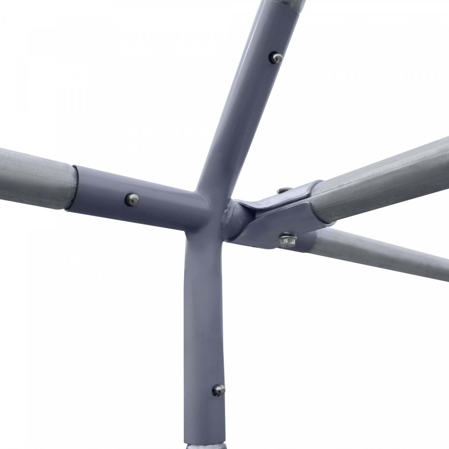 Pawhut Poulailler En Métal Pour 15 À 18 Poulets, Enclos À Poules D'extérieur Avec Couverture Pour Jardin