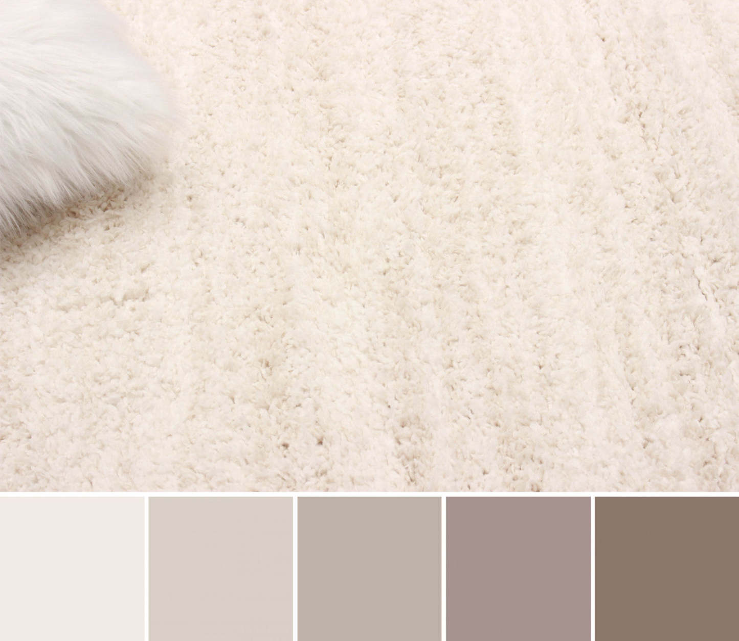 Tapis Yeti ivoire/gris - 5'0 X 8'0 | Tapis Yeti ivoire/gris - 5 pi 0 po x 8 pi 0 po