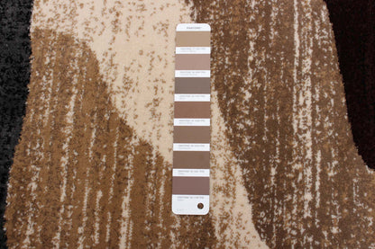 Tapis Mayoree Brun, Beige &amp; Noir - 5'3 X 7'3 |Tapis Mayoree brun, beige et noir - 5 pi 3 po x 7 pi 3 po