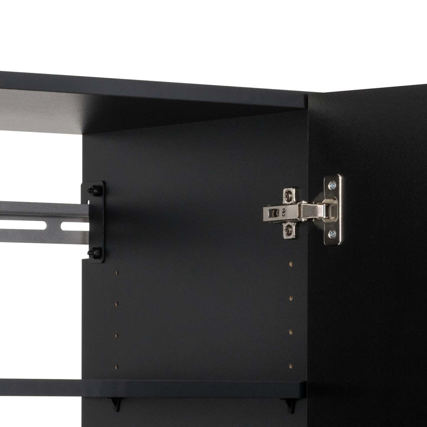 Hangups 36 Upper Storage Cabinet - Noir|Armoire supérieure de rangement HangUps de 36 po - noire