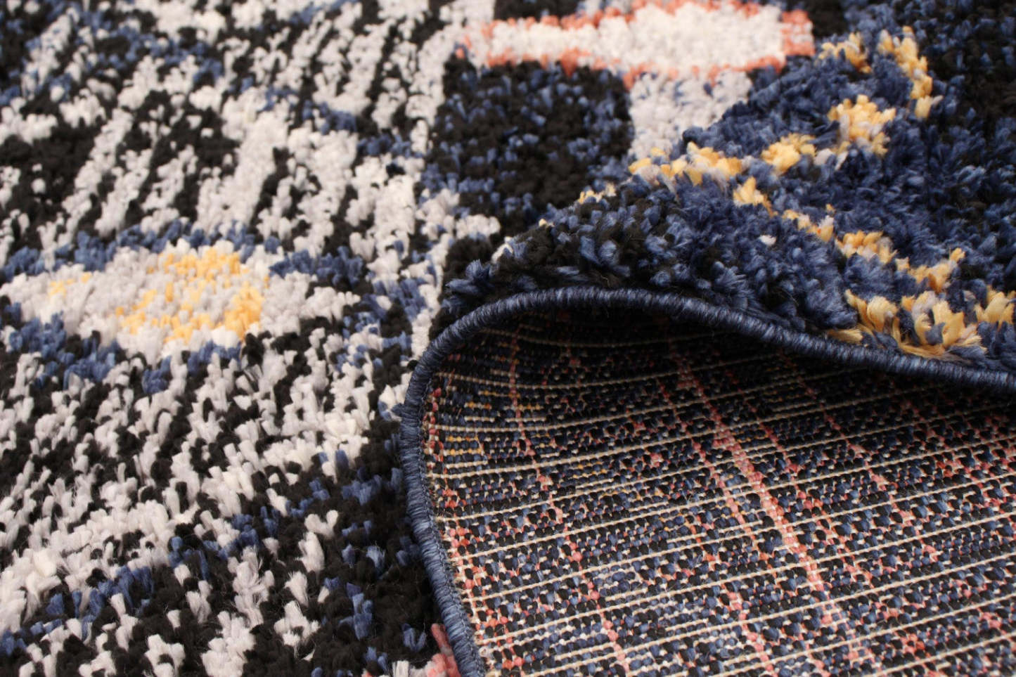 Tapis Makondo Classic bleu marine - 201 x 290 cm | D29HYB2M