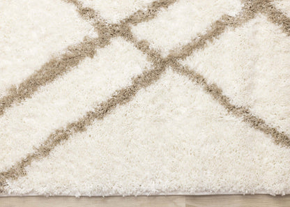 Carpette à poil long douce Taylor - 7 pi 10 po x 10 pi 6 po