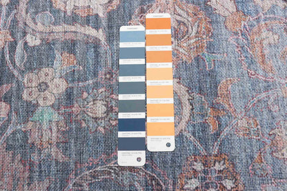 Tapis Boann grisebleue 5 pi 3 po x 8 pi 0 po