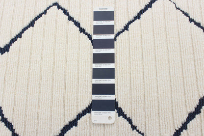 Tapis Kimi Bleu-Ivoire 2'8 x 4'11|Carpette Kimi bleueivoire 2 pi 8 po x 4 pi 11 po|D86FDJ64