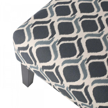 Oliver, ensemble de 2 chaises d'appoint en tissu d'apparence lin avec pieds en bois d'hévéa - Bleu | Lot De 2 Fauteuils D'appoint Oliver En Tissu aspect lin Avec Pieds En Bois D'hévéa - Bleu Et Multicolore