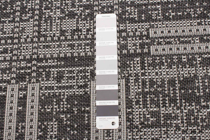 Tapis Joni Noir - 4'4 X 6'5 |Carpette Joni noire - 4 pi 4 po x 6 pi 5 po