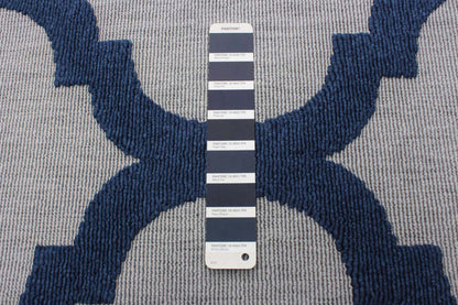 Tapis Sophie Gris-Marine - 6'7 x 9'6|Carpette Sophie grisebleu marine - 6 pi 7 po x 9 pi 6 po|D86F8SXM