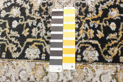 Legacy Black Machine Lavable Area Rug - 2'6 x 8'0|Carpette Legacy noire lavable à la machine - 2 pi 6 po x 8 pi 0 po|D86FLRZO