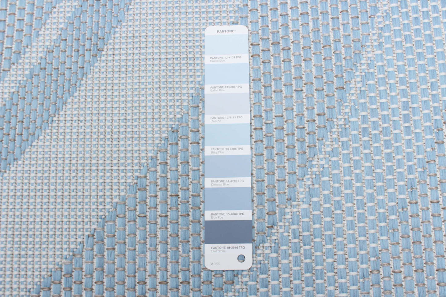 Tapis Neisha Modern bleu clair 160 x 220 cm | D86FB8G4