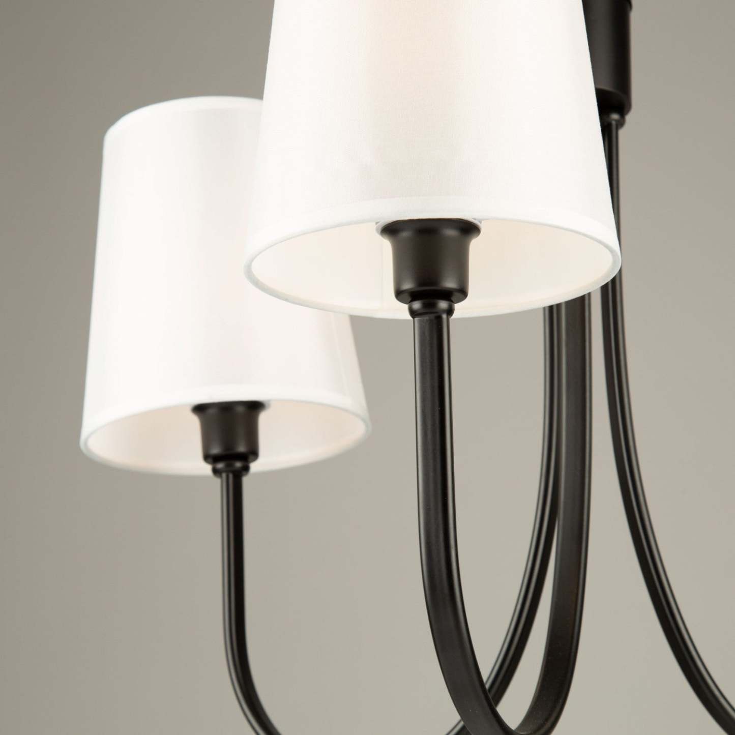 Lustre Rhythm noir à 3 ampoules | Lustre noir Rhythm à 3 lumières | D06HGK6E