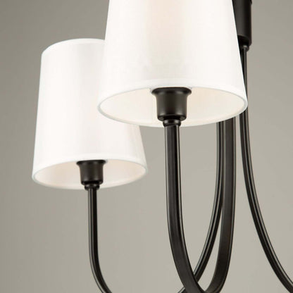 Lustre Rhythm noir à 3 ampoules | Lustre noir Rhythm à 3 lumières | D06HGK6E