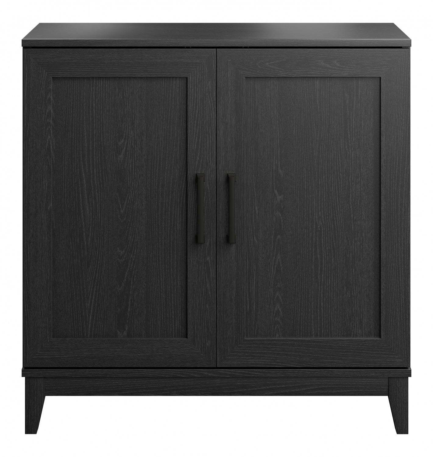 Armoire d'appoint à tablette réglable Modulr 1 - Chêne noir | Modulr Armoire D'appoint A 1 Tablette Réglable – Chêne Noir