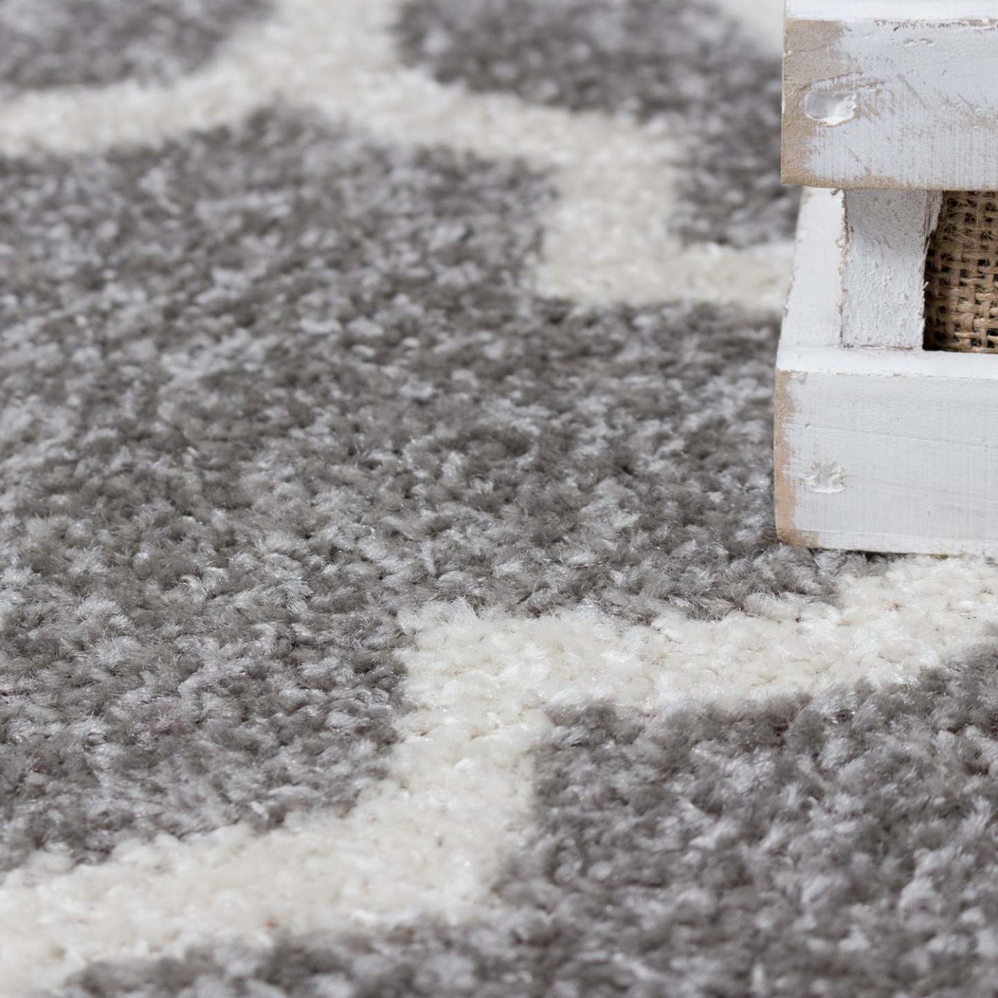 Tapis Lav Lat Gris 4x6|Carpette Lav grise 4 x 6|D80GGFI9