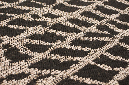 Tapis Sadie Safari Noir-Argent - 7'10 x 10'2|Carpette Sadie Safari noir-argent - 7 pi 10 pox 10 pi 2 po| D29TN1PW