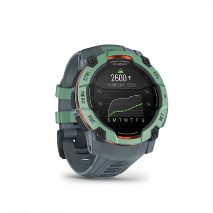Garmin Instinct 3 Amoled Smartwatch 50 Mm - Rugged Militart Spec 810, Compass, Barometric Altimeter | Montre Connectée Garmin Instinct 3 Amoled 50 Mm - Spécifications Militaires Robustes 810, Boussole,