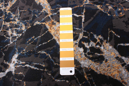 Tapis en marbre noir - 244 x 305 cm | Tapis Marble noire - 244 x 305 cm | D86FDOAD