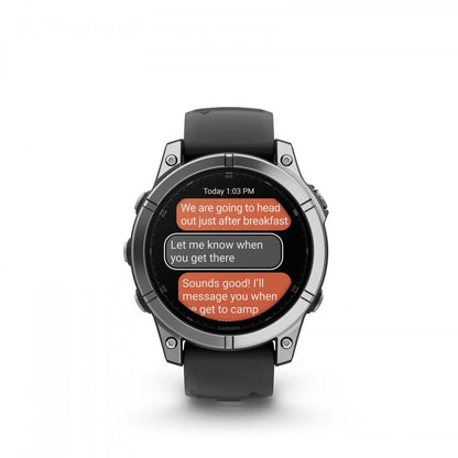 Garmin Fēnix E Amoled Gps Smartwatch 47 Mm - Norme Militaire 810, Multi-sport, Boussole, Gyroscope Et |Montre Connectée Gps Garmin Fēnix E Amoled 47 Mm - Norme Militaire 810, Multi-sport, Boussole, Gyroscope