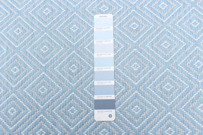 Tapis Neisha Diamond bleu clair 160 x 220 cm | Tapis Neisha Diamond bleu clair 160 x 220 cm | D86FXXSD