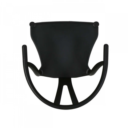 Lot De 2 Chaises De Salle À Manger Chasel Avec Assise En Polypropylène Et Pieds En Bois Massif - Noir