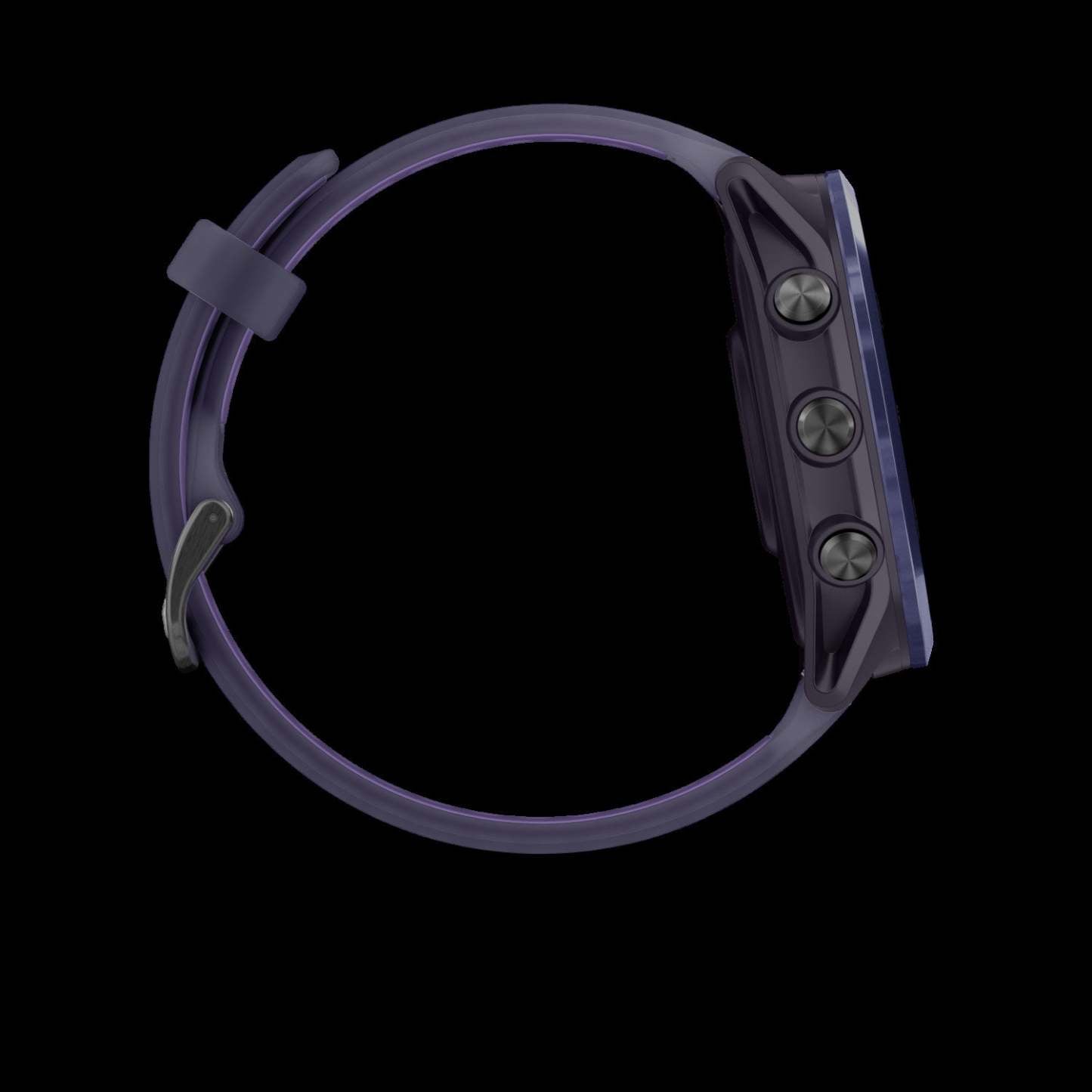 Montre intelligente Garmin Forerunner 570 47 mm, Amoled, Aluminium indigo, Violet/indigo, Suivi de fitness GPS, Course, Batterie de 11 jours