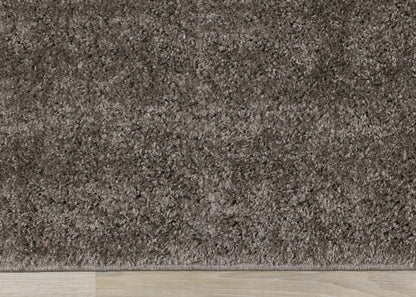 Tapis à poils longs Brooklyn Dark Taupe - 5'3 x 7'7|Carpette à poils long Brooklyn taupe foncé - 5 pi 3 po x 7 pi 7 po