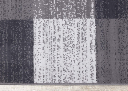 Florence Distressed Blocks Indoor Area Rug - 4'7 x 6'7|Tapis d'intérieur à motifs de blocs vieillis Florence - 4 pi 7 po x 6 pi 7 po