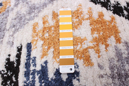 Tapis Paloma Kashkuli blanc - 5'3 x 7'3|Carpette Paloma Kashkuli blanche - 5 pi 3 po x 7 pi 3 po|D86FB6VV