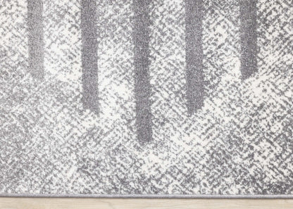 Covington Distressed Geometric Lines Indoor Area Rug - 5'3 x 7'7|Tapis d'intérieur Covington à motifs de lignes géométriques vieillies - 5 pi 3 po x 7 pi 7 po