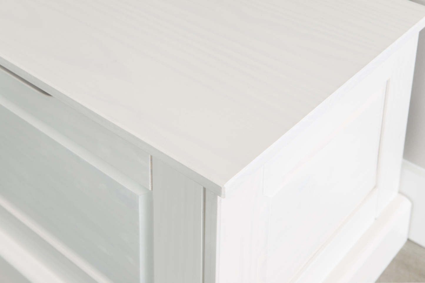 Tobin Dossier Corner Nook Dining Bench - Blanc|Banc de salle à manger en coin Tobin sans dossier - blanc