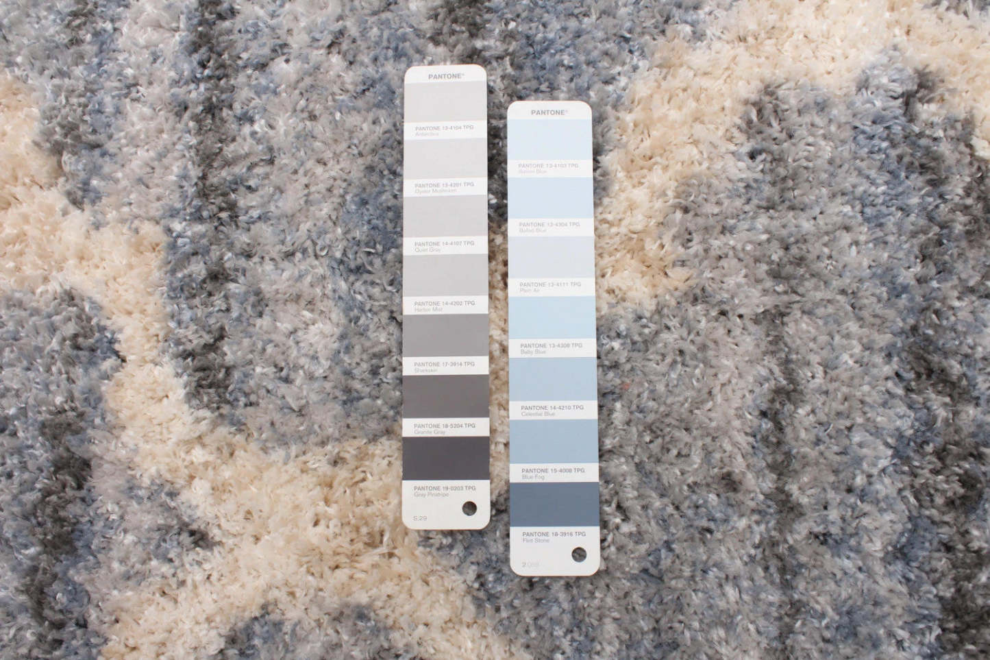 Tapis Dimity gris/bleu clair - 2,39 m x 3,10 m | D86FVDE7