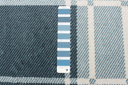 Tapis Roma bleu lavable en machine - 2'6 x 8'0|Carpette Roma bleue lavable à la machine - 2 pi 6 po x 8 pi 0 po|D86FACQ1