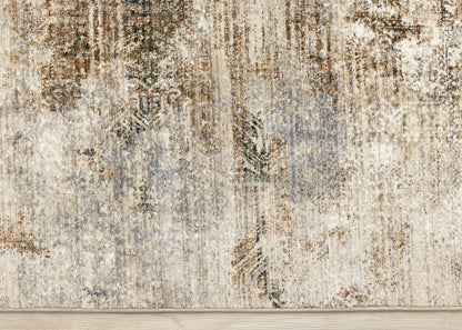 Sydney Beige Grey Cream Distressed Area Runner - 2'0 x 7'10|Couloir vieillir Sydney beige, gris et crème - 2 pi 0 po x 7 pi 10 po