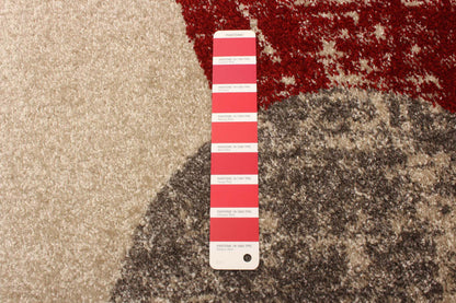 Ellegance ivoire / rouge 3'11 x 5'7 tapis de sol | Carpette Ellegance ivoirerouge 3 pi 11 po x 5 pi 7 po | D27GGOVR