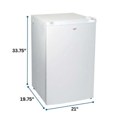 Koolatron 3,1 Cu. Fort. Congélateur vertical - KTUF88|Congélateur vertical Koolatron de 3,1 pi3 - KTUF88