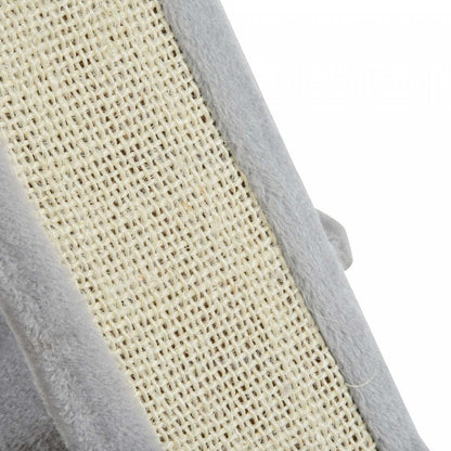 Pawhut Tour D'arbre A Chat En Peluche Centre D'activites Avec Poteau A Gratter En Sisal Planche A Gr