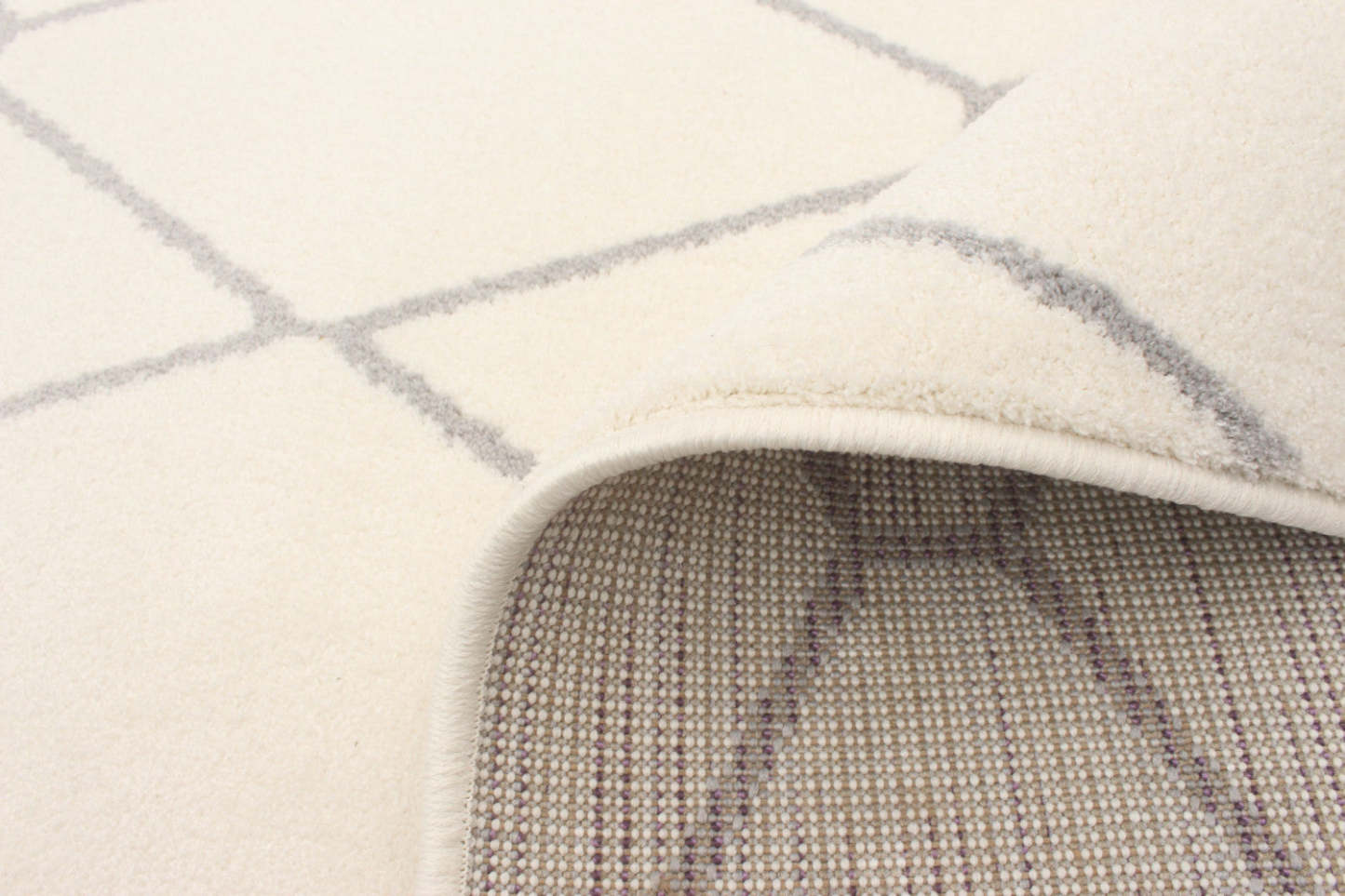 Tapis August blanc-gris 6'7 x 9'6 | D86FYI62