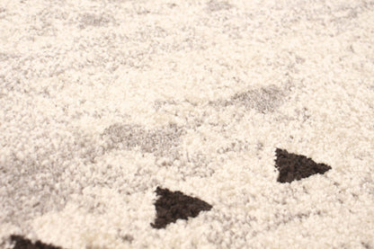 Tapis Raja Ivoire-Rouge - 7'10 x 10'2|Carpette Raja ivoire-rouge - 7 pi 10 pox 10 pi 2 po| D2A56QRI