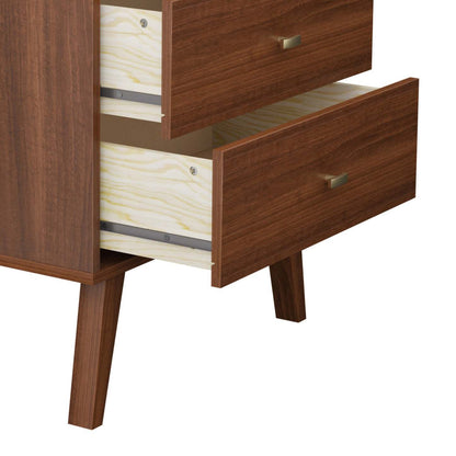 Milo 2-Drawer Nightstand - Cerisier|Table de nuit Milo à 2 tiroirs - cerisier