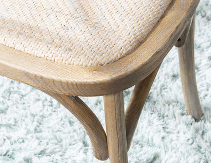 Bentwood Grey Accent Dining Chair - Set of 2|Chaise d'appoint de salle à manger Bentwood grise - ensemble de 2