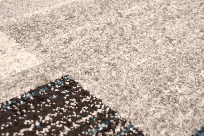 Aya gris-bleu tapis d'aire - 5 pi 3 po x 7 pi 3 po|Carpette Aya gris-bleu - 5 pi 3 po x 7 pi 3 po| D26RY22T