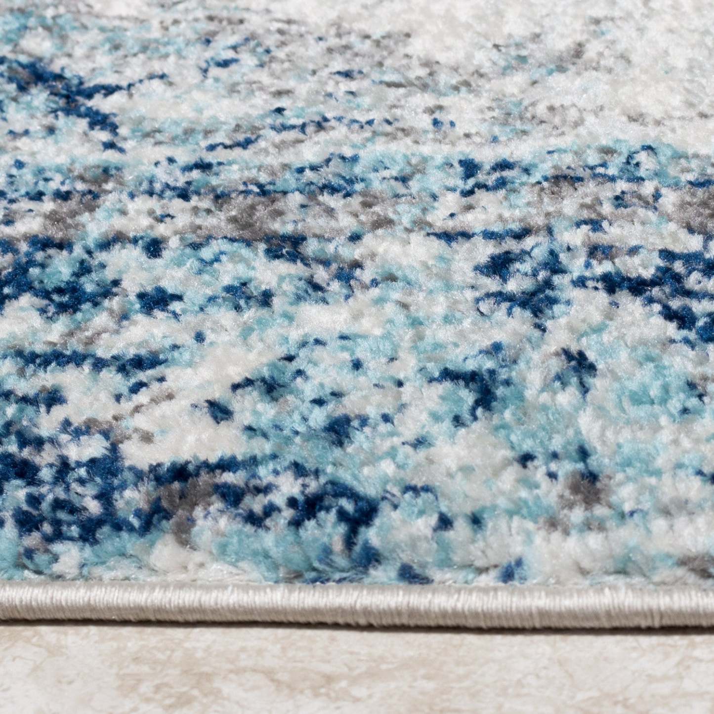 Tapis Roma Diamond Bleu 4x6 | Tapis Roma Diamant bleue 4 x 6 | D80GGDZS