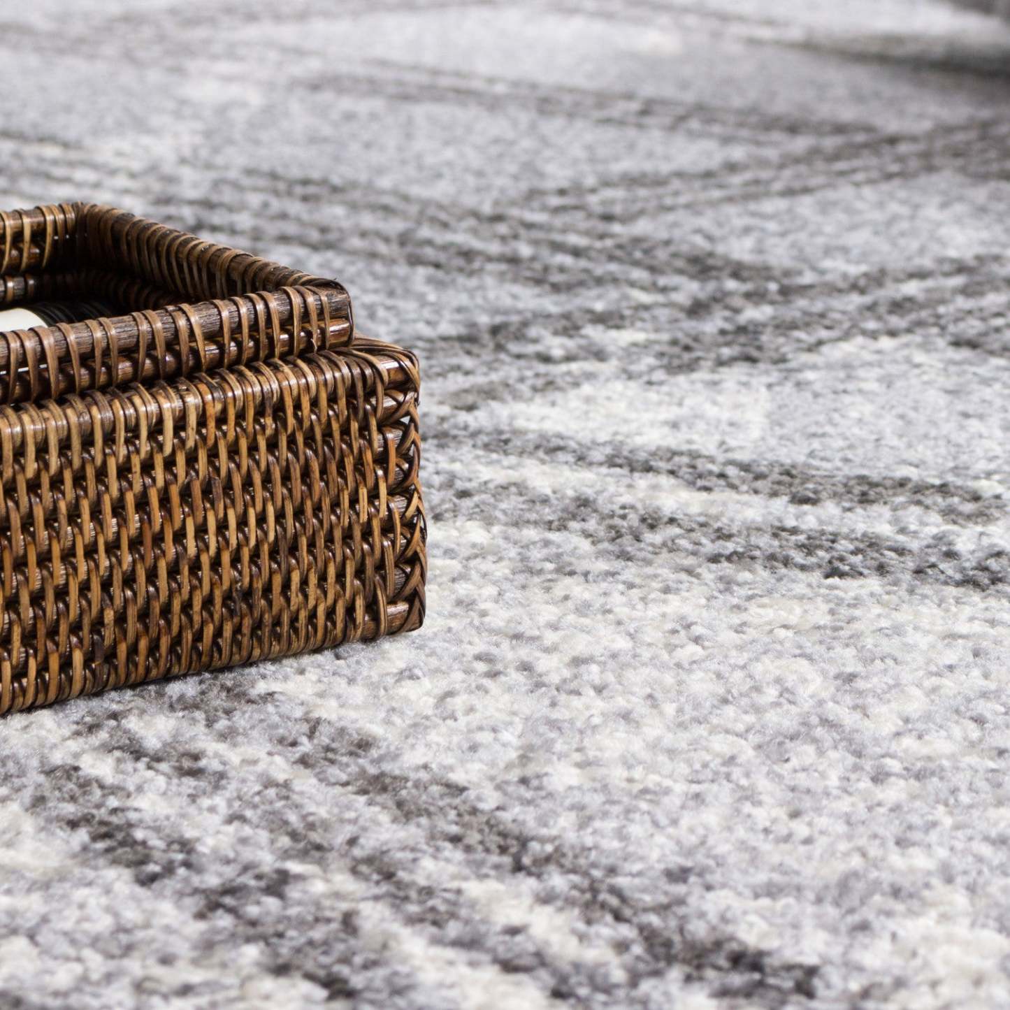 Tapis Saveh Brk Lat Grey 3x5 | Tapis Saveh grise 3 x 5 | D80GGHBB