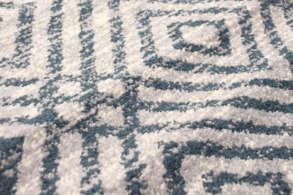 Tapis Electra Prol-Silver - 5'3 x 7'3|Carpette Electra couleur pétrole-argent - 5'3 x 7'3| D2C9V3FC