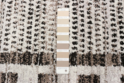 Tapis d'aire Vera Quattro ivoire/gris - 5'2 x 7'5| Carpette Vera Quattro ivoiregrise - 5 pi 2 po x 7 pi 5 po|D86FSI9Y