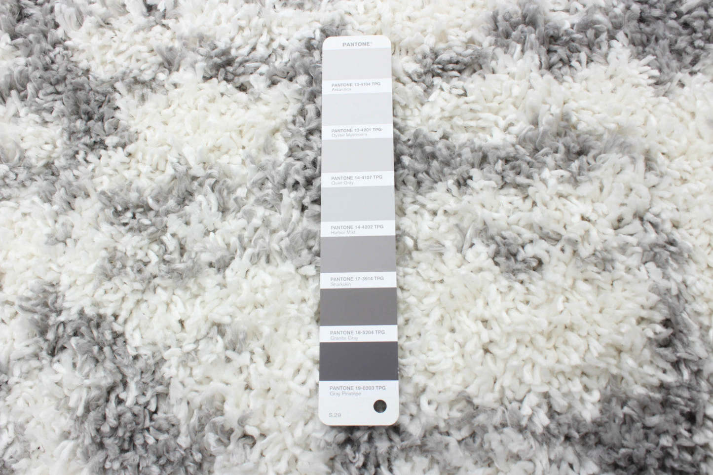 Helma Urban Cream, Light Grey Shag 5'3 X 7'3 Area Rug|Carpette à poil long Helma Urban crème gris clair 5 pi 3 po x 7 pi 3 po|D86FH971